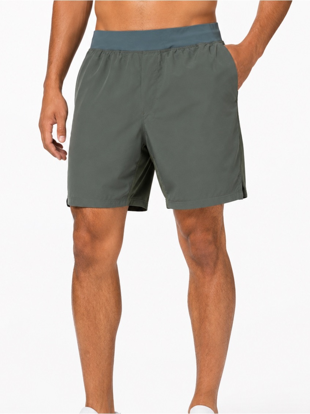 Lululemon Pace Breaker Lined Shorts 7” Green Men’s Small